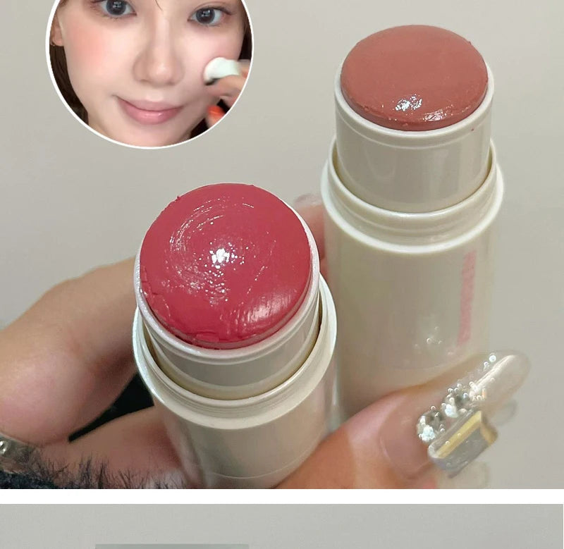 HERORANGE Aqua powder blusher Stick Korean Girls Whitening Natural Naked Makeup Highlight powder blusher Brightening Cream