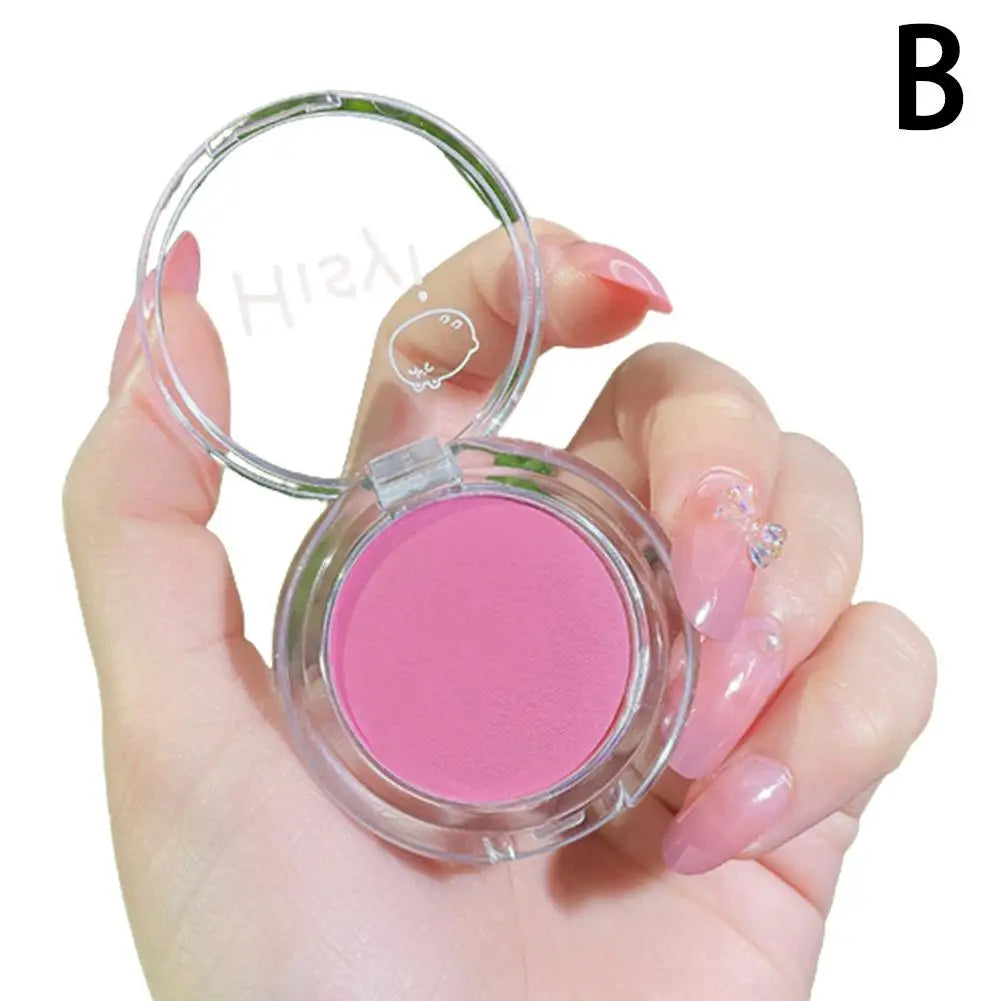 Girl Matte Blush Peach Cream Makeup Pink Blush Red Blush Cheek Cosmetics Blush Tint Blusher Cheek Palette Contour Ro W9J3
