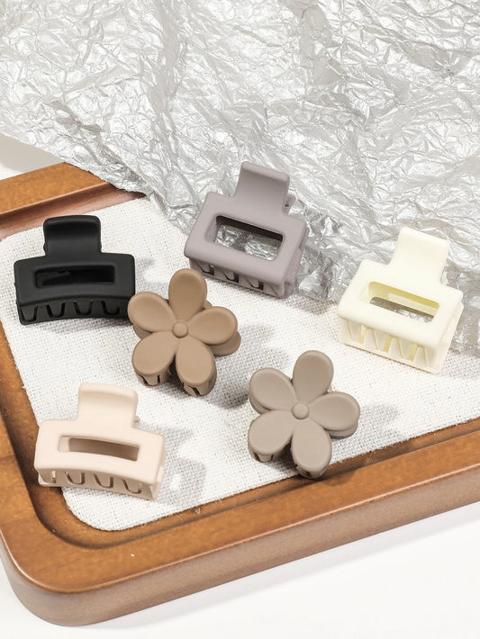 20 PCS Small Hair Clips for Women & Girls, Durable Matte Claw Clips for Thin Hair, Strong Hold NonSlip Cute Mini Hair Clips