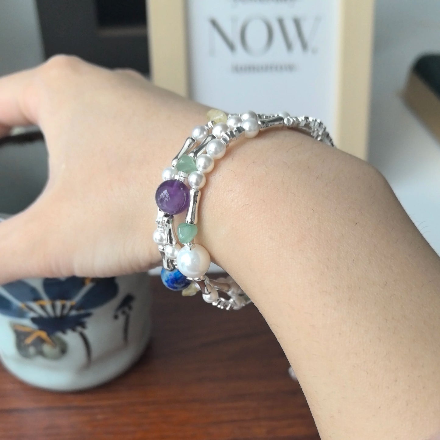 925 Sterling Silver Bracelet Bangle Simple Green Leaf Elegant Nature For Woman Girl Fashion Jewelry Gift Dropship Wholesale