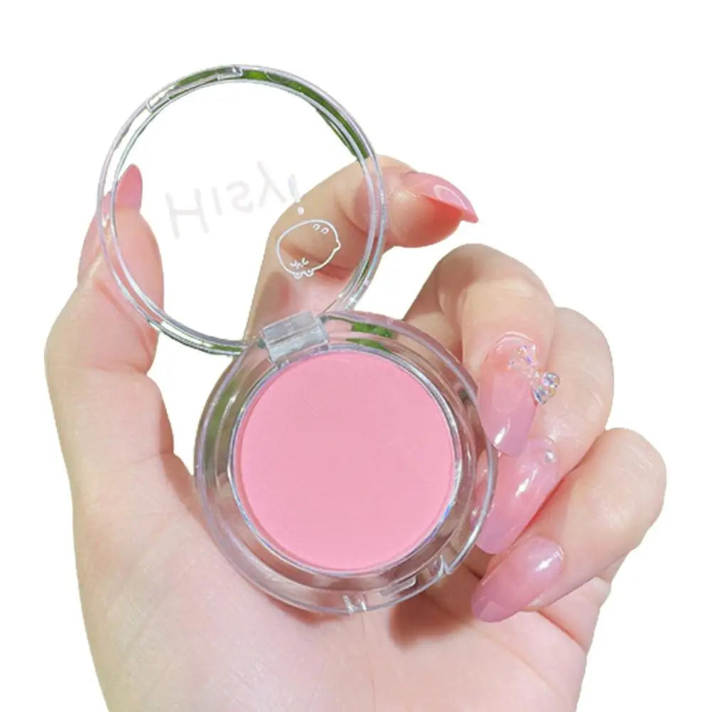 Girl Matte Blush Peach Cream Makeup Pink Blush Red Blush Cheek Cosmetics Blush Tint Blusher Cheek Palette Contour Ro W9J3