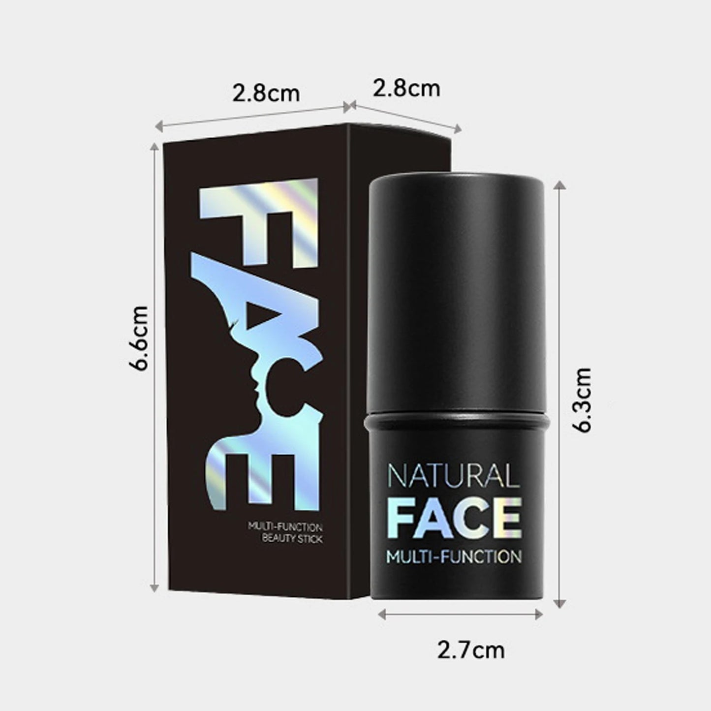 Face Contour Bronzer Stick Face Brighten Highlighter Bar Shimmer Highlighter Blush Stick Concealer Cream Makeup Tool Cosmetics