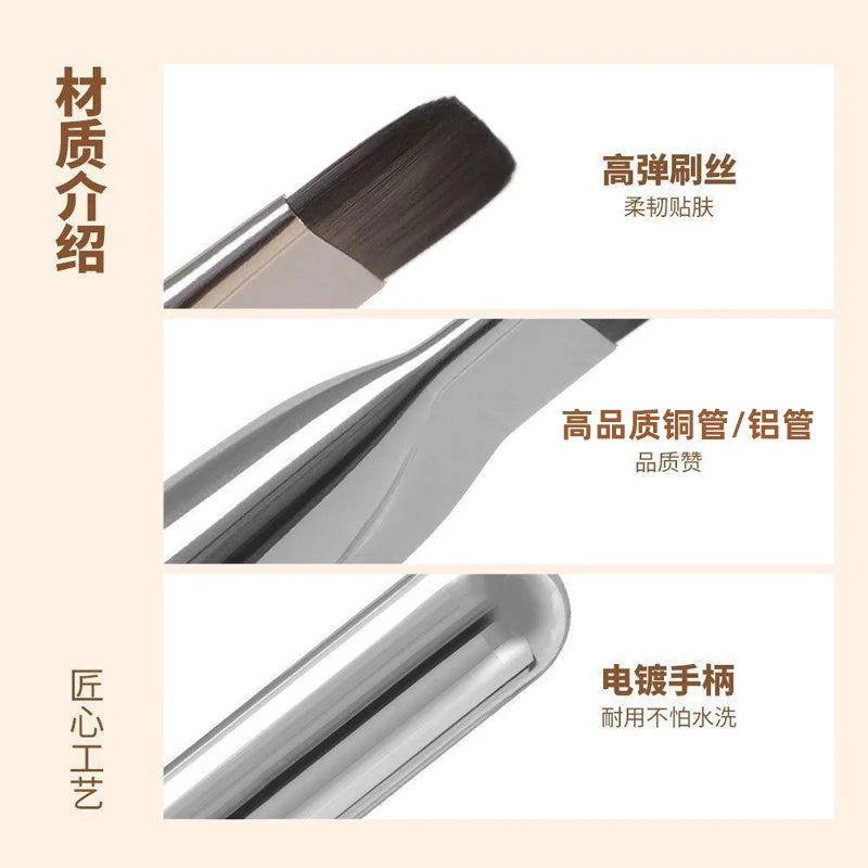 New Foundation Brush Korean Makeup Brush Ultra-thin Single-line Mask Brush Concealer Brush Foundation Brush