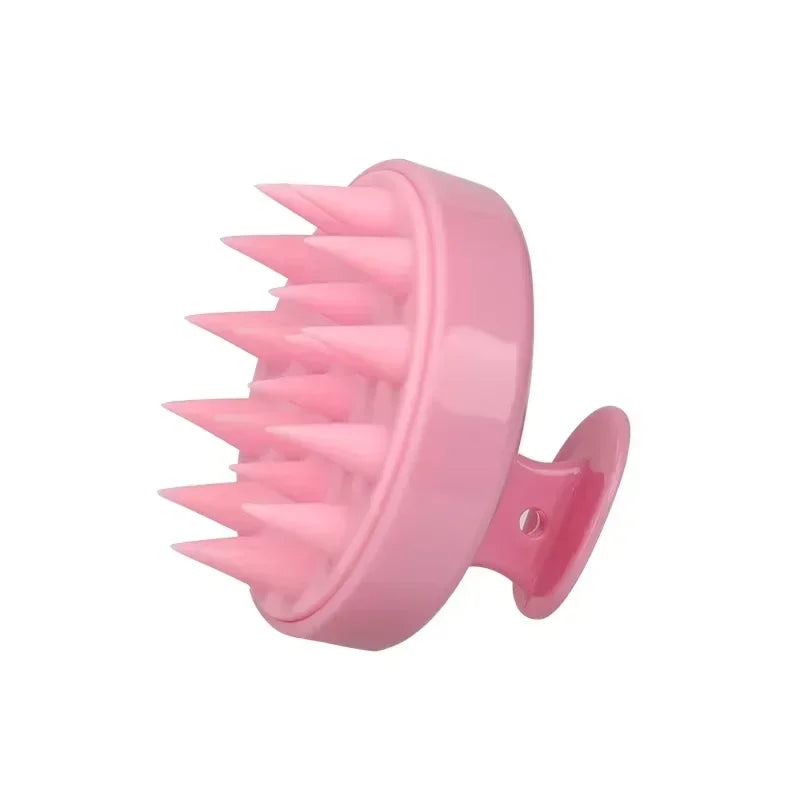 Silicone Shampoo Brush Scalp Antipruritic Massage Hair Washing Combs Body Cleansing Exfoliator Bathing Brushes Hairdressing Tool