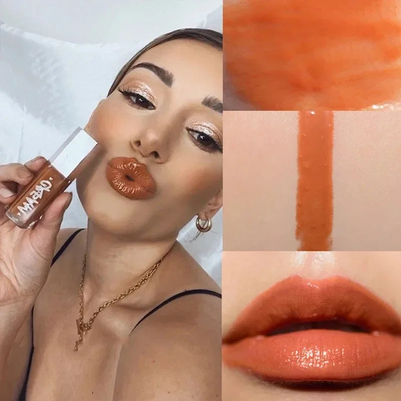 Fenty Beauty 9 Colors Colorful Lip Gloss Waterproof Liquid Lipstick Nude Pink Lips tint Makeup Lip Glaze Cosmetics Red Lip Stain