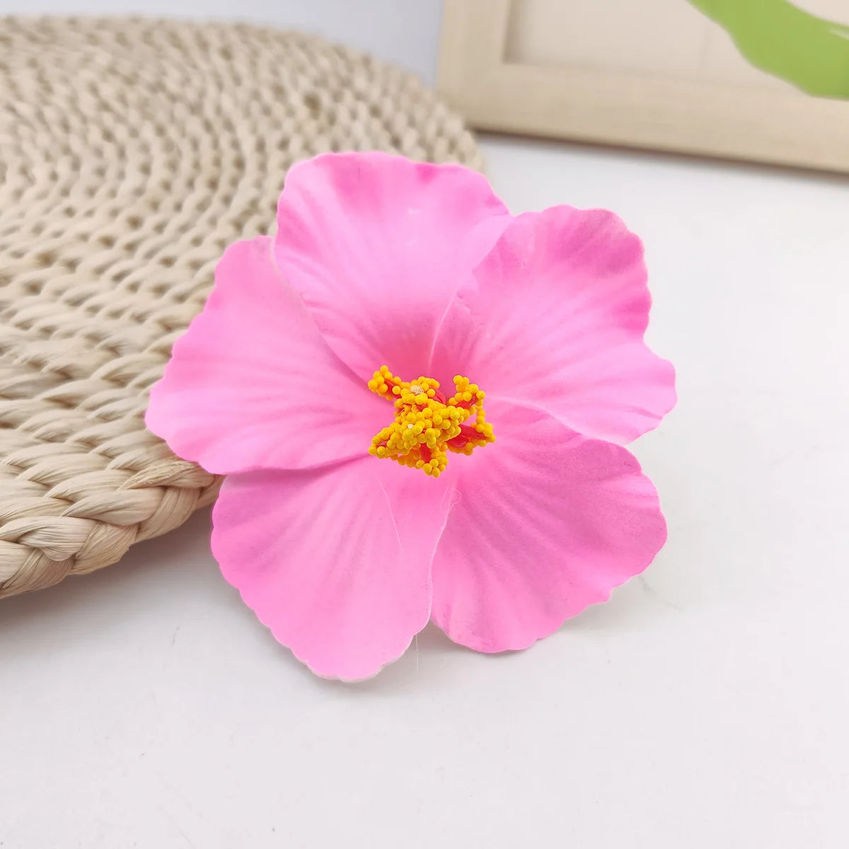 Hawaiian Flower Hair Clip For Women Girls Romantic Bohemian Flower Side Bangs Clip BB Hair Clips Hair Accessories