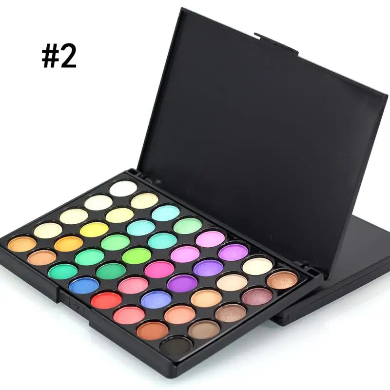 Large Multi-Color Eyeshadow Palette – 40/74/78 Shades Matte & Shimmer