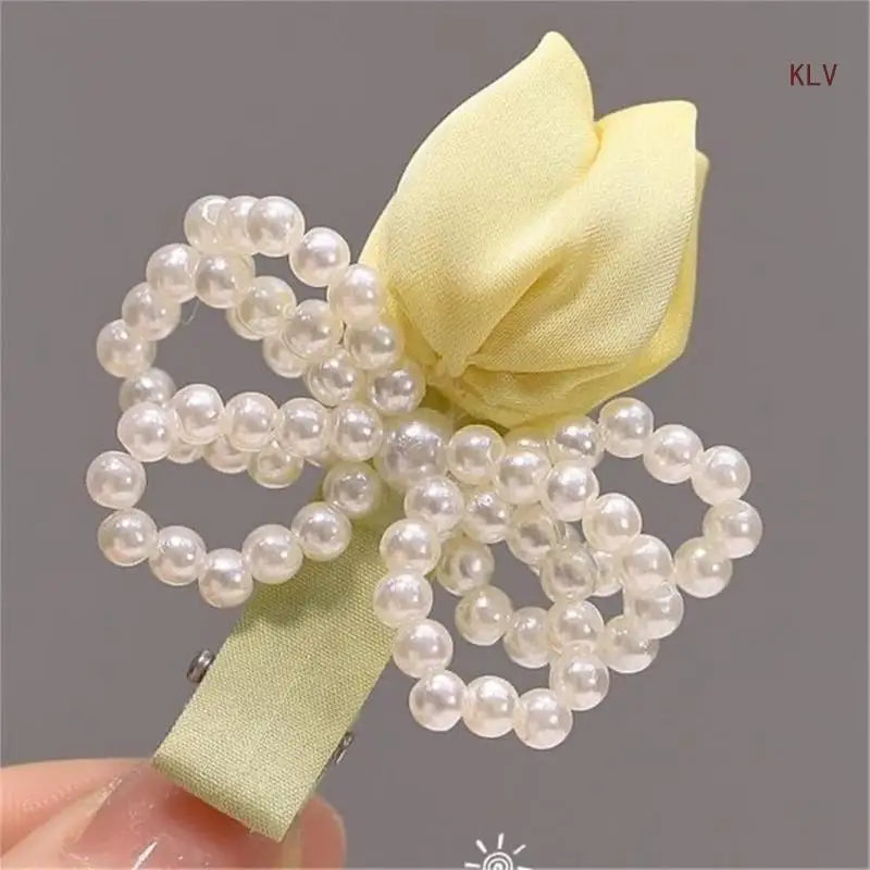 Fashionable Flower Fabric Hair Clip Uniuqe Headwear Hair Accessory Hiarpin For Adding Sophistication To Your Look