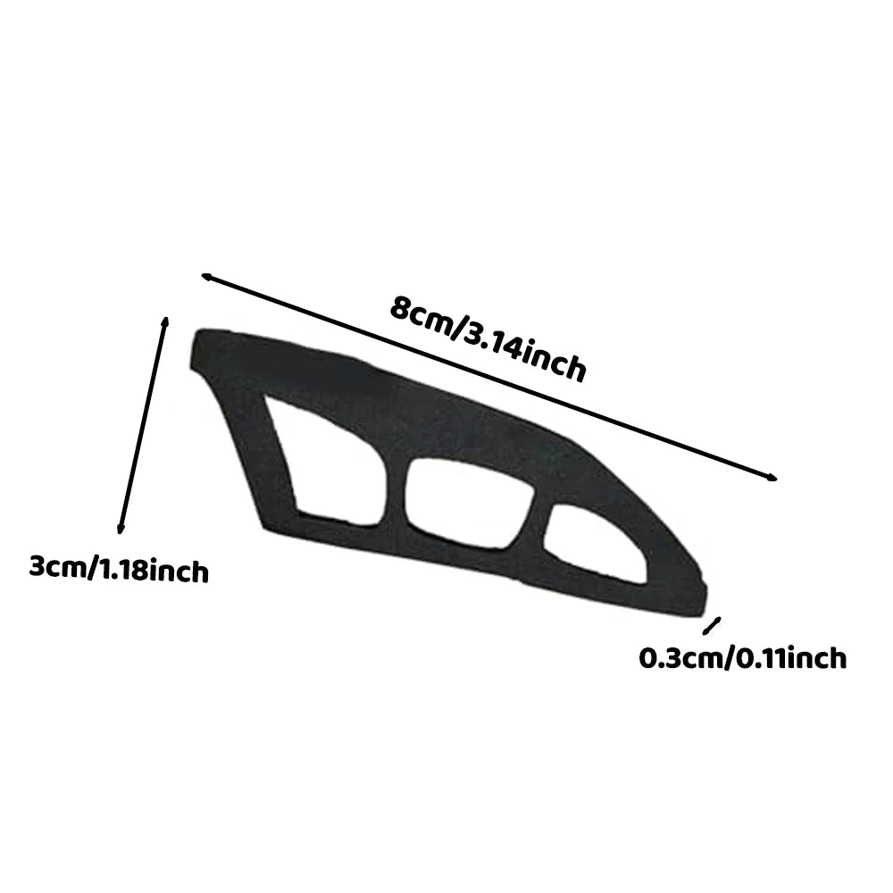 1/2PC Eye Makeup Tool Novice Beauty Assistant With Makeup Brush Universal Eye Shadow Makeup Eyeliner Tools，quick Makeup Template