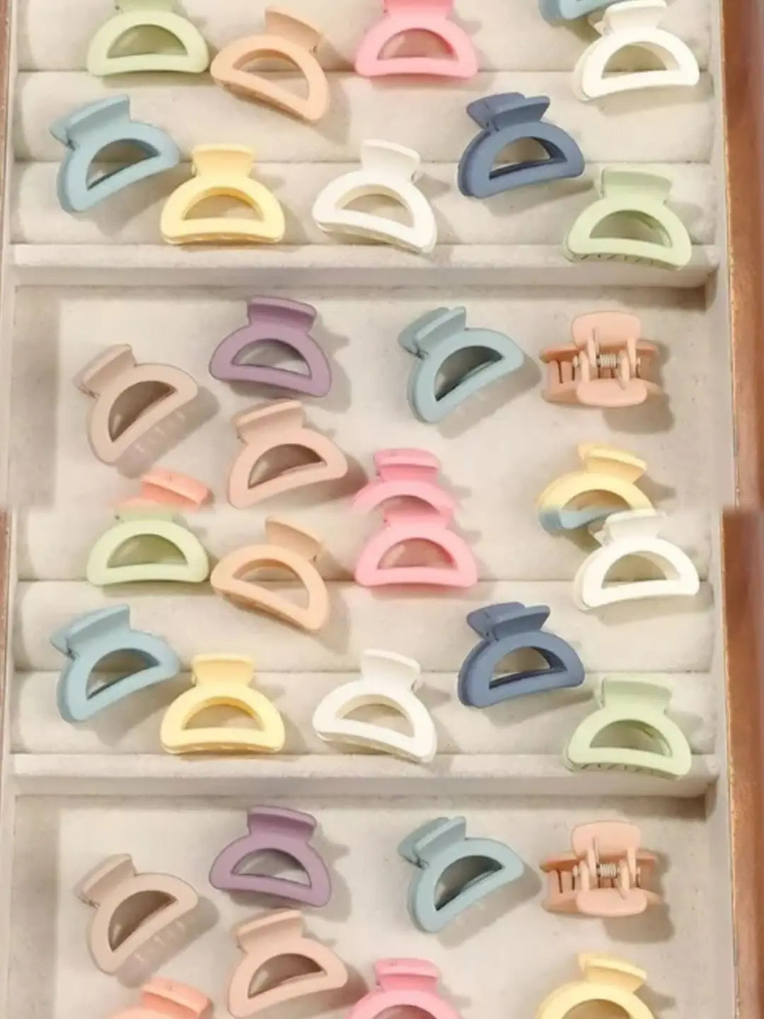 20 PCS Small Hair Clips for Women & Girls, Durable Matte Claw Clips for Thin Hair, Strong Hold NonSlip Cute Mini Hair Clips