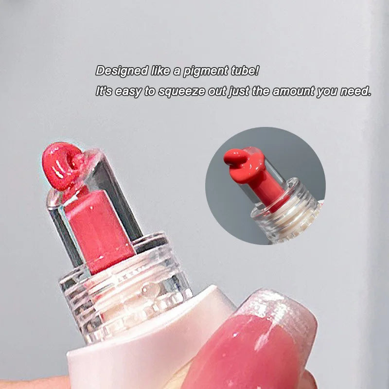 Crystal Jelly Lip Gloss Mirror Water Liquid Lipstick Moisturizing Long Lasting Sexy Red Lip Plumper Makeup Tint Korean Cosmetics
