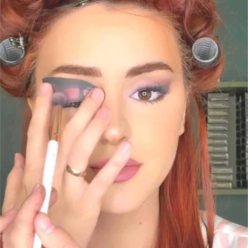 1/2PC Eye Makeup Tool Novice Beauty Assistant With Makeup Brush Universal Eye Shadow Makeup Eyeliner Tools，quick Makeup Template