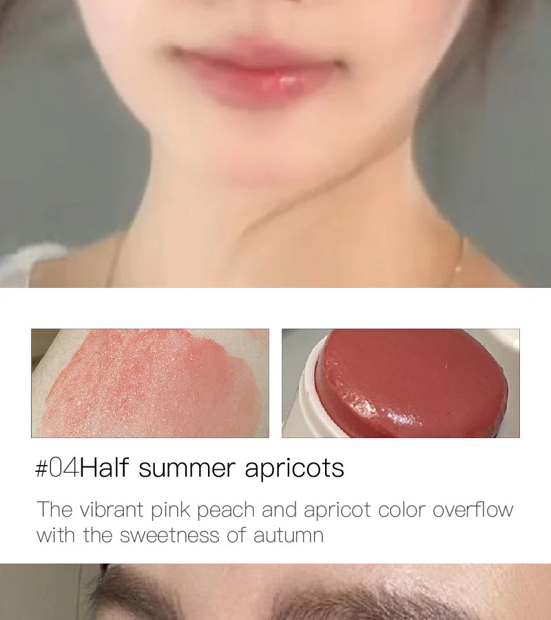 HERORANGE Aqua powder blusher Stick Korean Girls Whitening Natural Naked Makeup Highlight powder blusher Brightening Cream