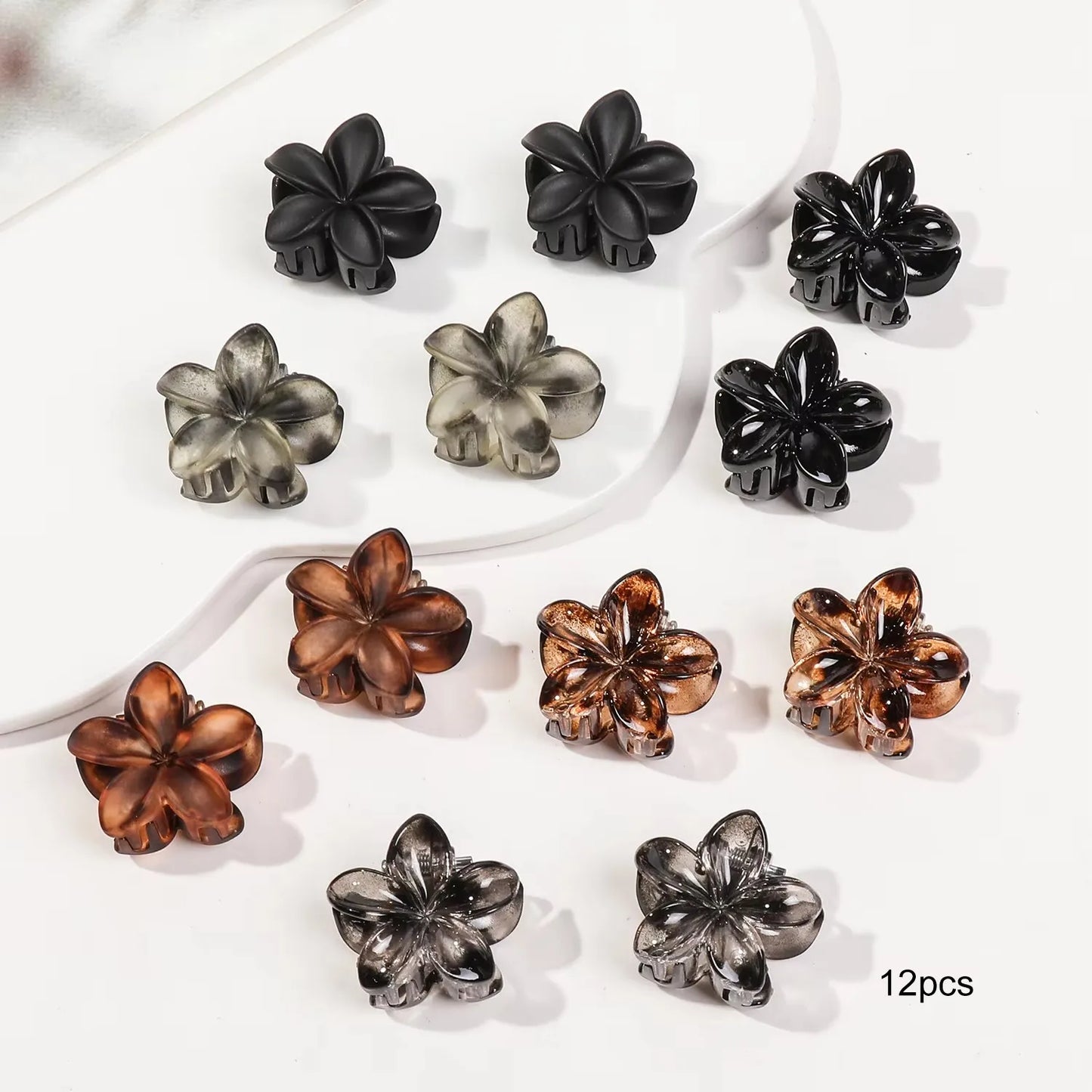 20 PCS Small Hair Clips for Women & Girls, Durable Matte Claw Clips for Thin Hair, Strong Hold NonSlip Cute Mini Hair Clips