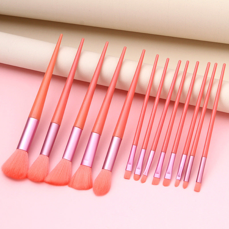 13 PCS Makeup Brushes Set Eye Shadow Foundation Women Cosmetic Brush Eyeshadow Blush Powder Blending Beauty Soft Make Up Tools