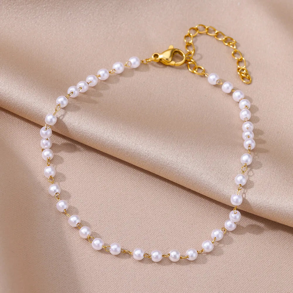 Anklets for women Foot bracelet women summer accessories Bracelet on the leg stainless steel ankle chain Jewelry