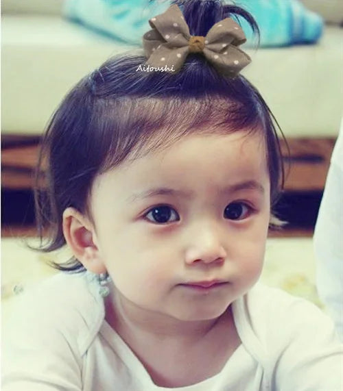 Hair clips for Children Children's Headwear Baby Hair Accessories Clip Bows For Girls All Cloth Hairpin