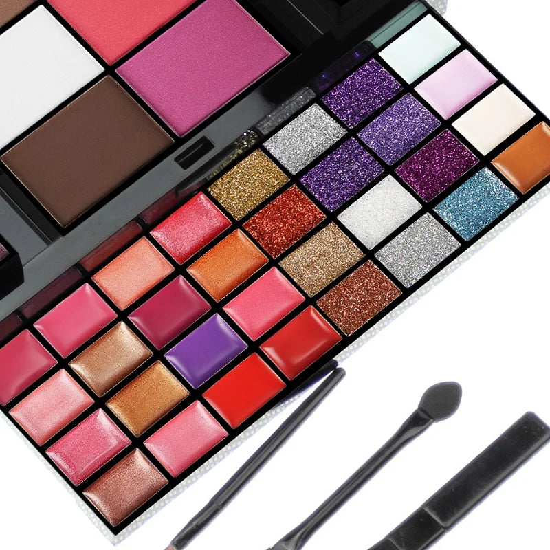 Large Multi-Color Eyeshadow Palette – 40/74/78 Shades Matte & Shimmer