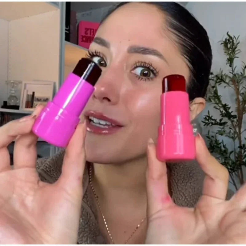 Moisturizing Jelly Tint Stick – Long Lasting 3-in-1 Blush & Lip Color