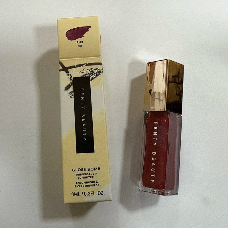 *//Gloss Bomb Lip Glaze Multi-color Moisten Shine Glitter Lip Plumper Makeup Beginner Liquid Lipstick Makeup Cosmetics