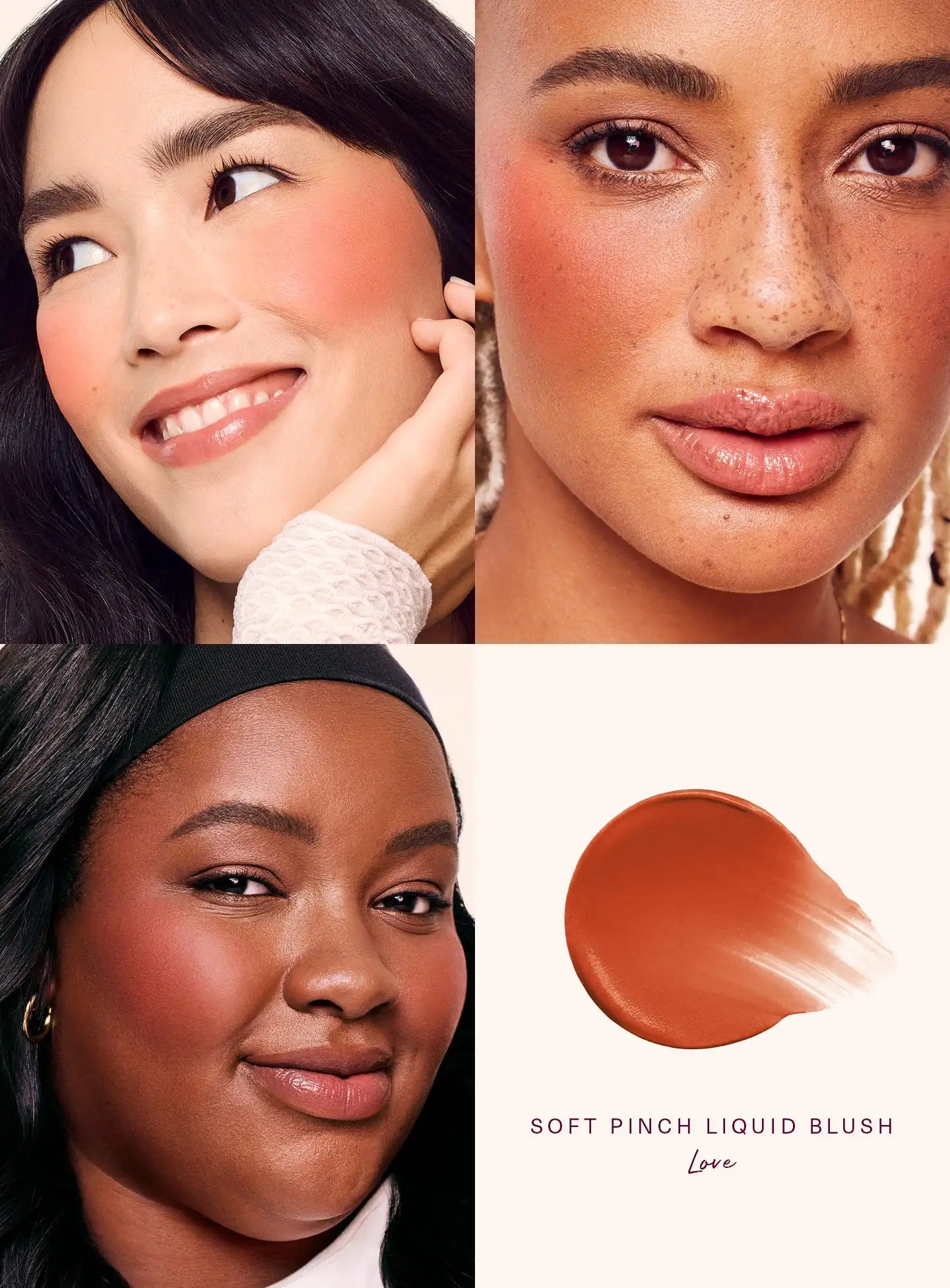 RARE Beauty Liquid Blush Lipstick Hope Eyes Cheek Blusher Waterproof Mositure Face Contour Shadow Liquid LipGloss Plump Makeup