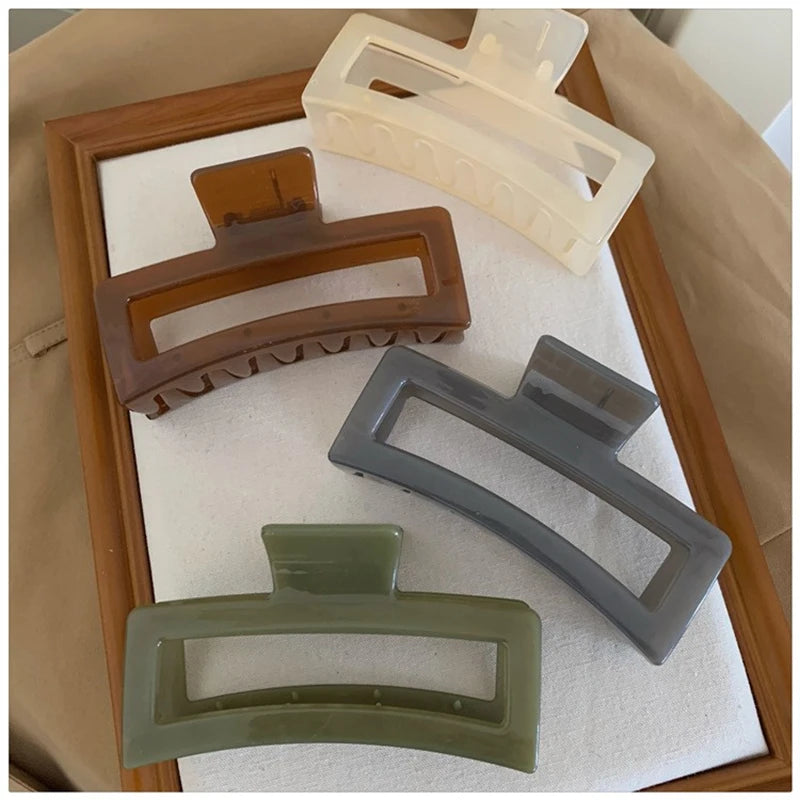 13cm Oversized Girl Hair Clip Simple And Versatile Hair Clip