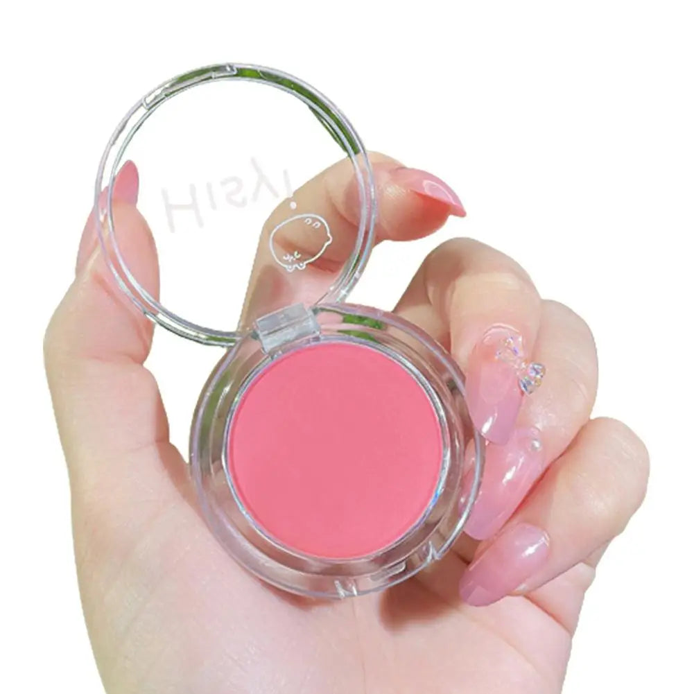 Girl Matte Blush Peach Cream Makeup Pink Blush Red Blush Cheek Cosmetics Blush Tint Blusher Cheek Palette Contour Ro W9J3