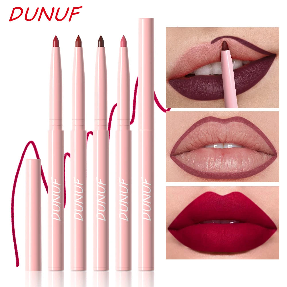 Matte Lip Liner Pencil Set (6 Colors) – Waterproof, Sweatproof & Easy Glide