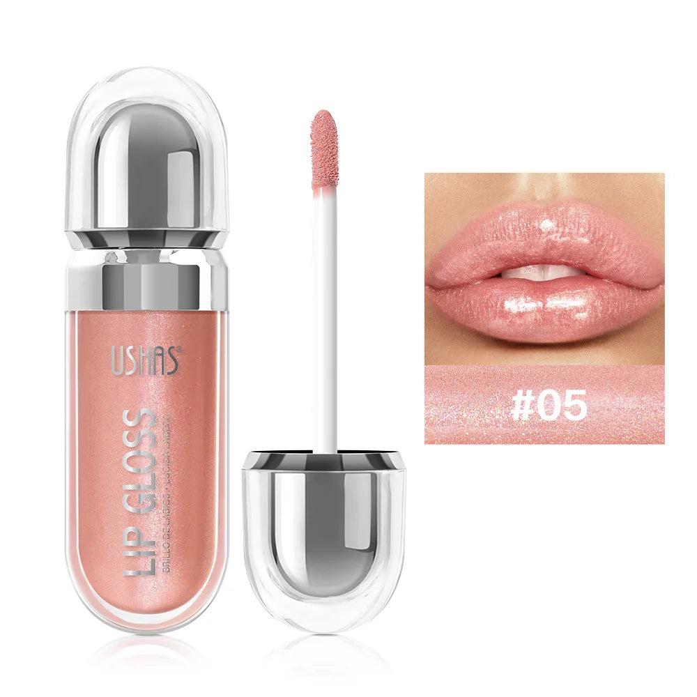 12 Colors Glitter Lips Gloss Long Lasting Diamond Pearlescent Metallic Liquid Lipstick Moisturizing Lip Glaze Cosmetics makeup
