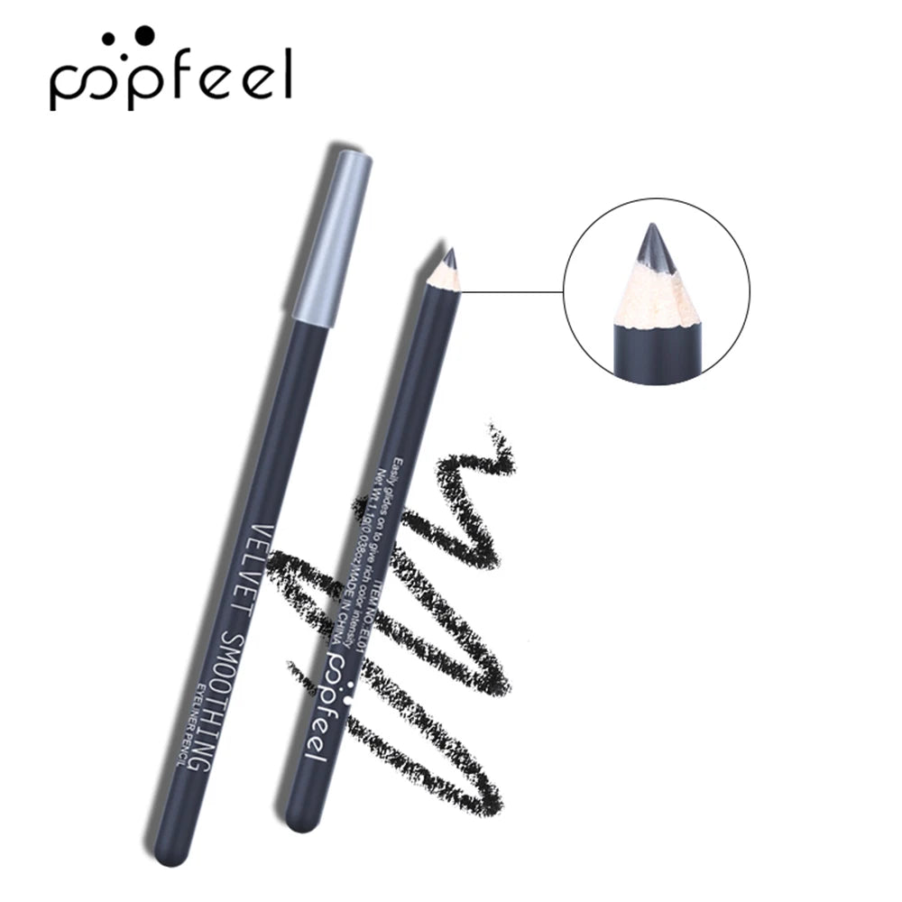 POPFEEL Eye Makeup Set – Eyeshadow, Eyeliner, Mascara & Eyebrow Pencil