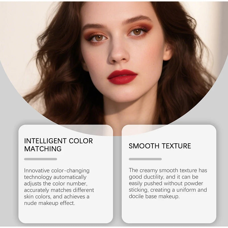 Korean Makeup Foundation Stick Long-lasting Makeup Natural Light Concealer Two-in-one Foundation Stick Light Moisturizing Makeup