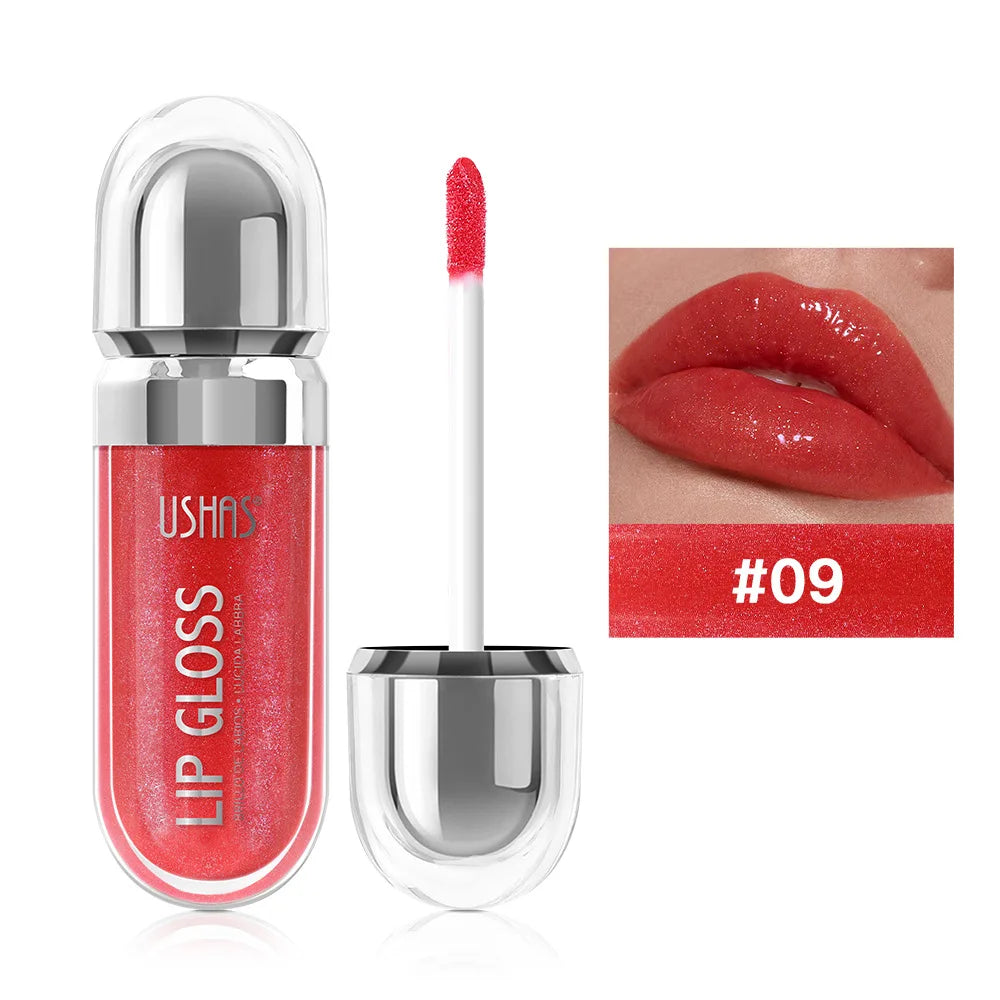 12 Colors Glitter Lips Gloss Long Lasting Diamond Pearlescent Metallic Liquid Lipstick Moisturizing Lip Glaze Cosmetics makeup