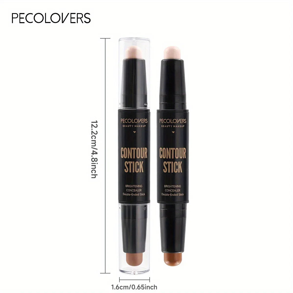 Korean Double Head Highlight & Contour Makeup Pen – Waterproof & Long Lasting