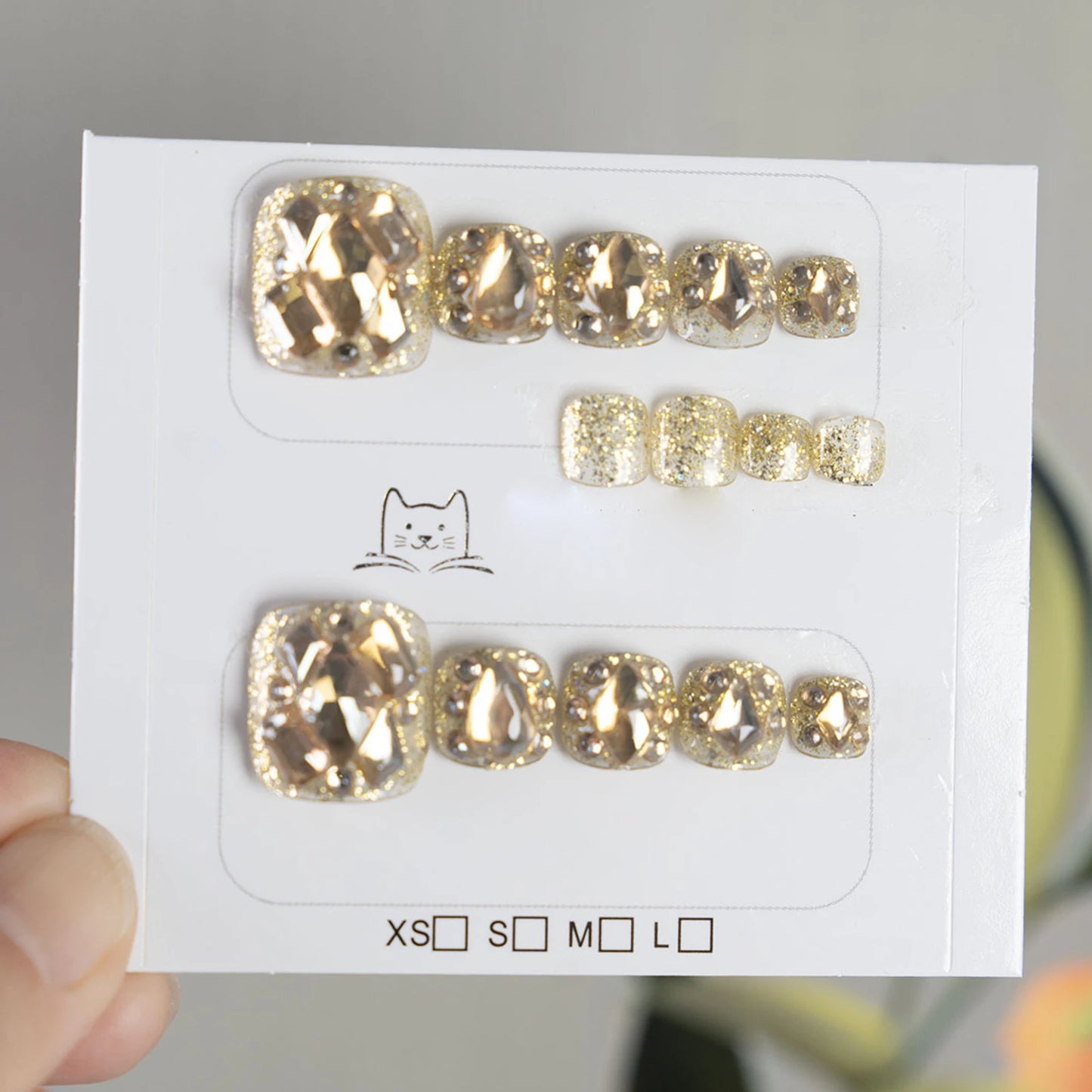 14pcs Handmade Vintage Wine Red False Toe Nails Press On Acyrlic Nails Square Fake Toenail Simple Short Artificial Nail Wearable