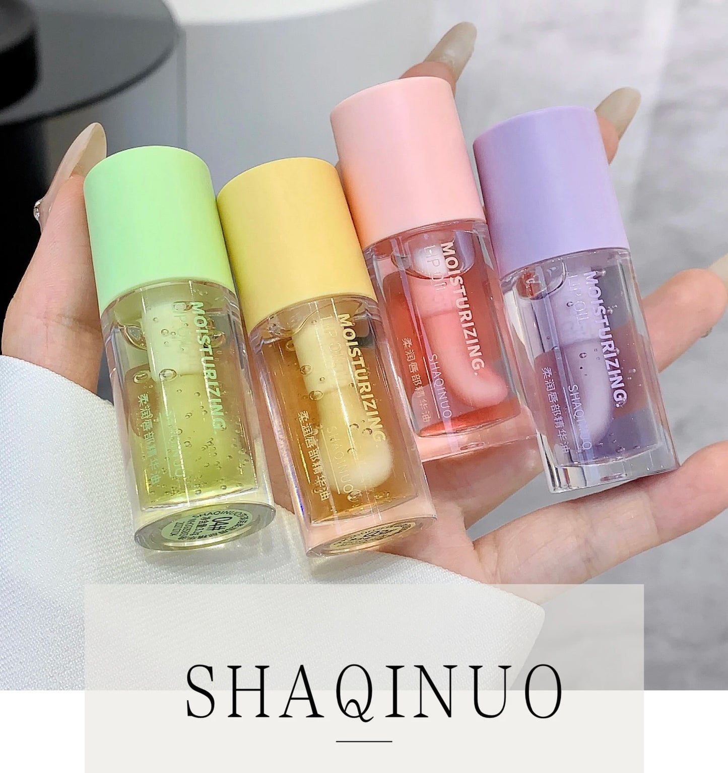 Korean Water Light Lip Gloss – Crystal Clear Jelly Oil for Hydrated Lips