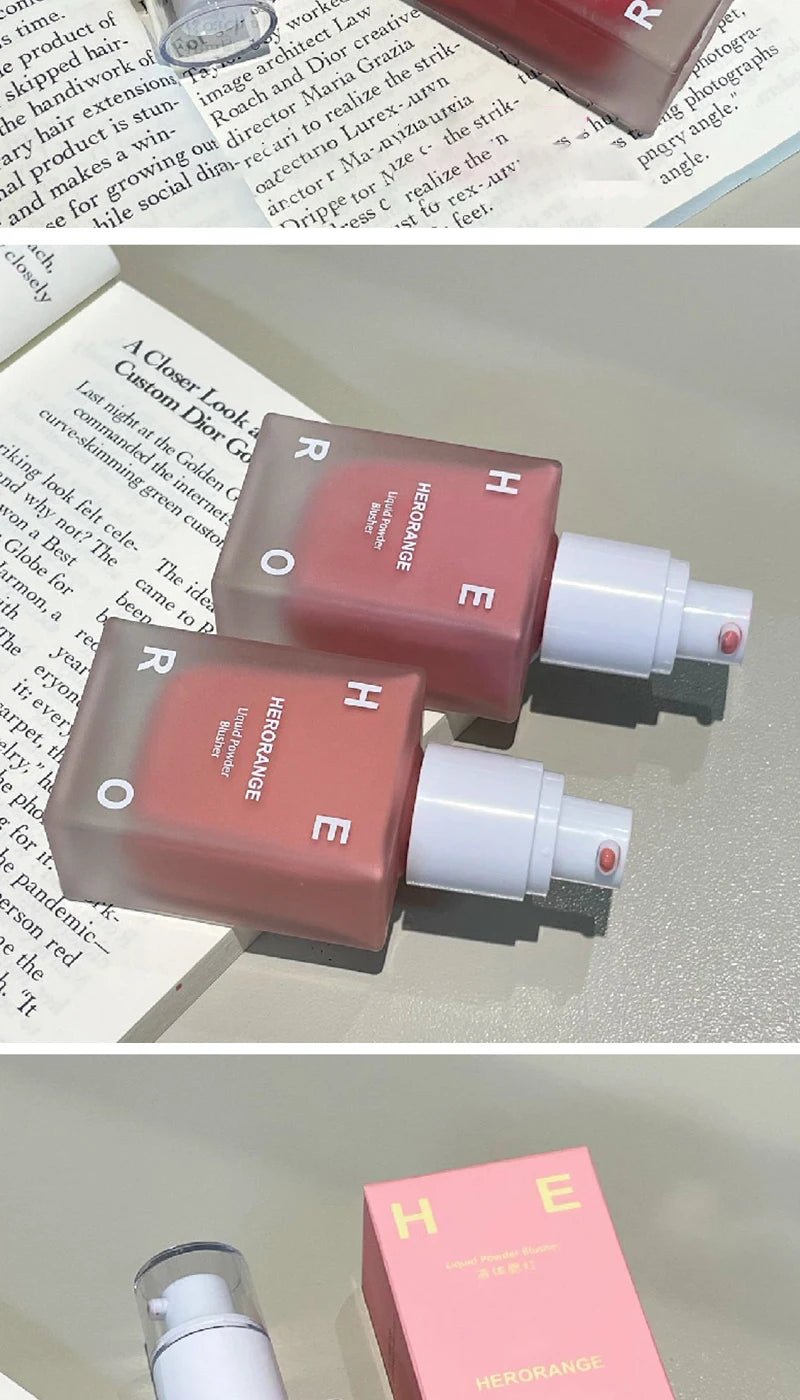 Melt Skin liquid blush monochrome matte Hold makeup Lift Color Korean young sister White Blush cream