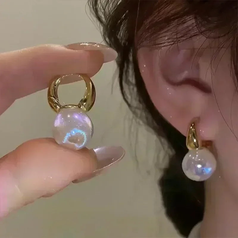 Geometric Rhombus Double Layer Combination Design Earrings For Women Simple Fashion Daily Accessory Party Jewelry Birthday Gifts
