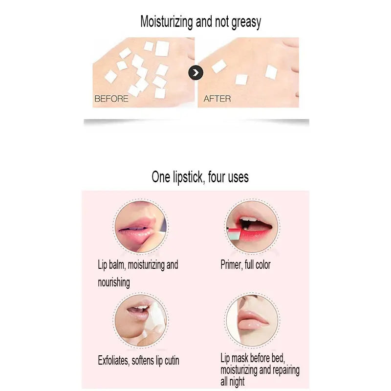 Magic Jelly Flower Lipstick Temperature Changing Lip Blam Transparent Moisturizing Lip Gloss Korean Cosmetic Tools Wholesale