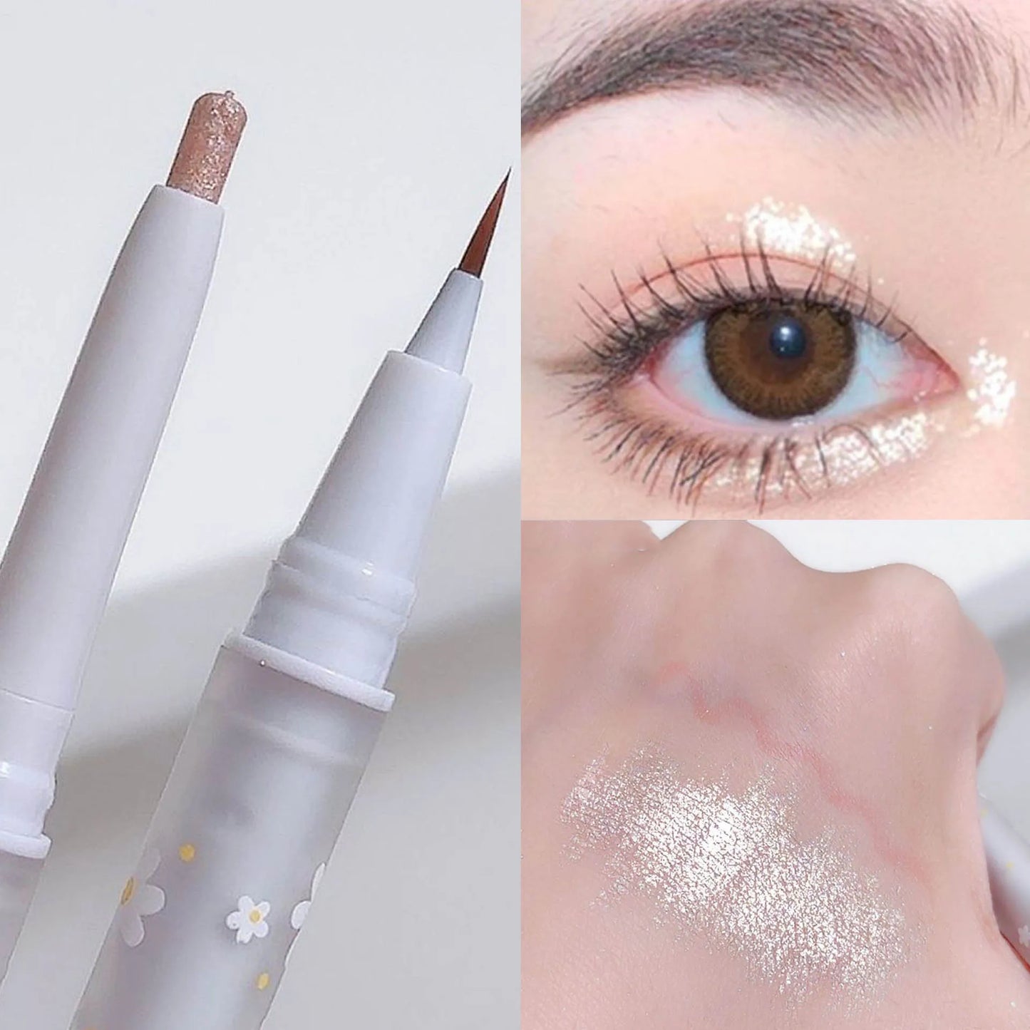 Glitter Diamond Eyeliner Pencil Highlighter Glitter Eye Shadow Lying Silkworm Pen Makeup Beauty Female Cosmetic Korean Make Up