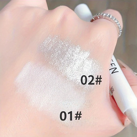 Shimmer Highlight Stick – Glitter White Eyeshadow Pencil for Bright Eyes