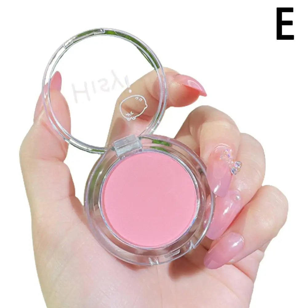 Girl Matte Blush Peach Cream Makeup Pink Blush Red Blush Cheek Cosmetics Blush Tint Blusher Cheek Palette Contour Ro W9J3