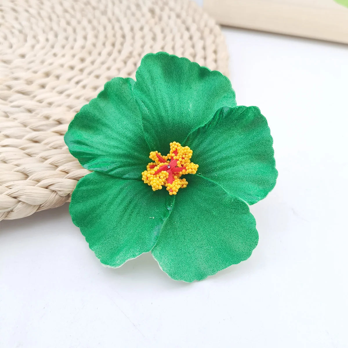 Hawaiian Flower Hair Clip For Women Girls Romantic Bohemian Flower Side Bangs Clip BB Hair Clips Hair Accessories