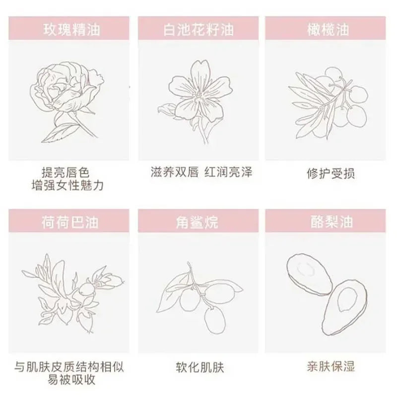 Magic Jelly Flower Lipstick Temperature Changing Lip Blam Transparent Moisturizing Lip Gloss Korean Cosmetic Tools Wholesale