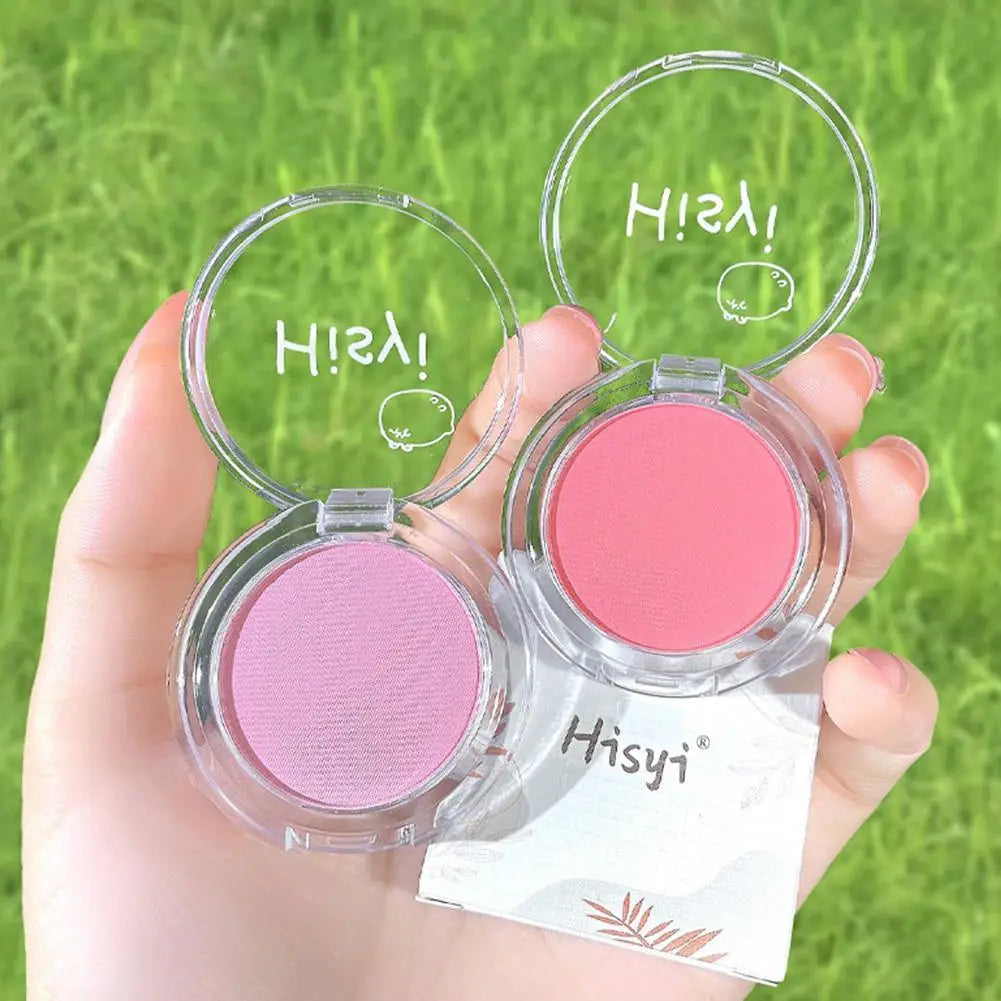 Girl Matte Blush Peach Cream Makeup Pink Blush Red Blush Cheek Cosmetics Blush Tint Blusher Cheek Palette Contour Ro W9J3