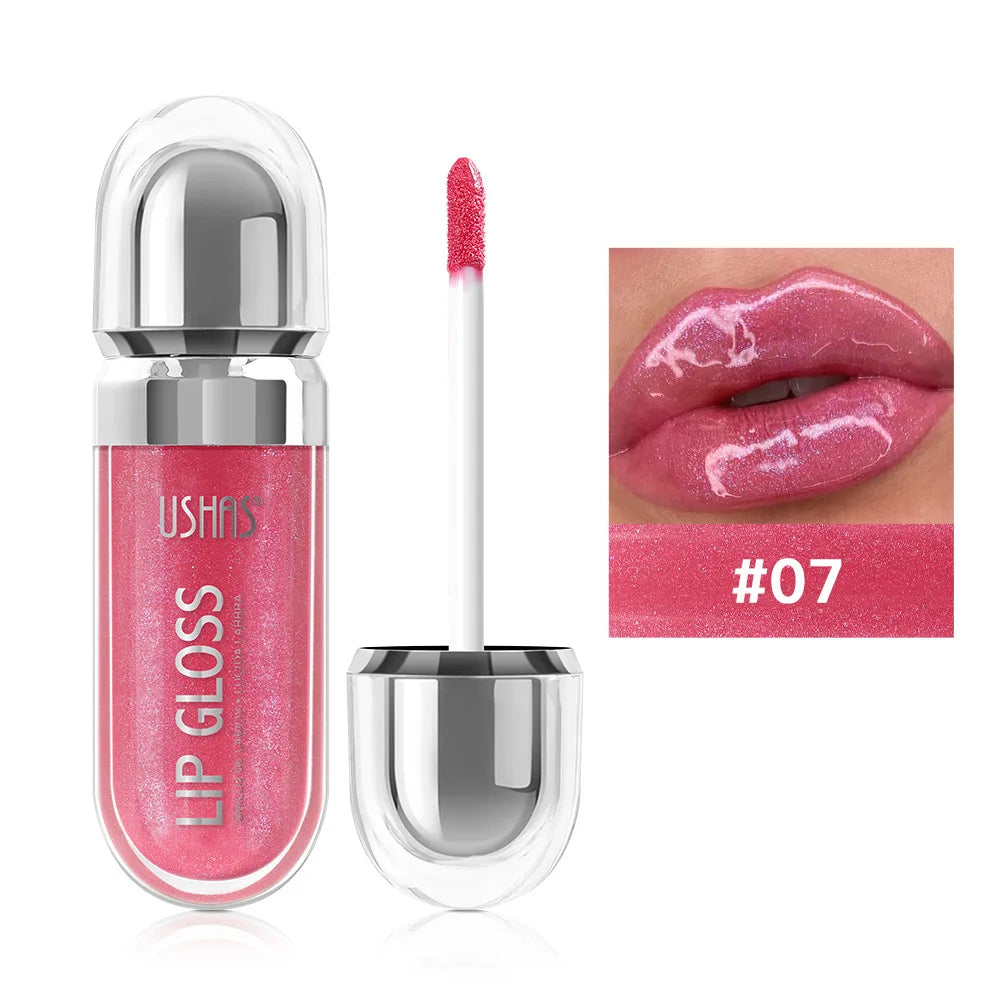 12 Colors Glitter Lips Gloss Long Lasting Diamond Pearlescent Metallic Liquid Lipstick Moisturizing Lip Glaze Cosmetics makeup