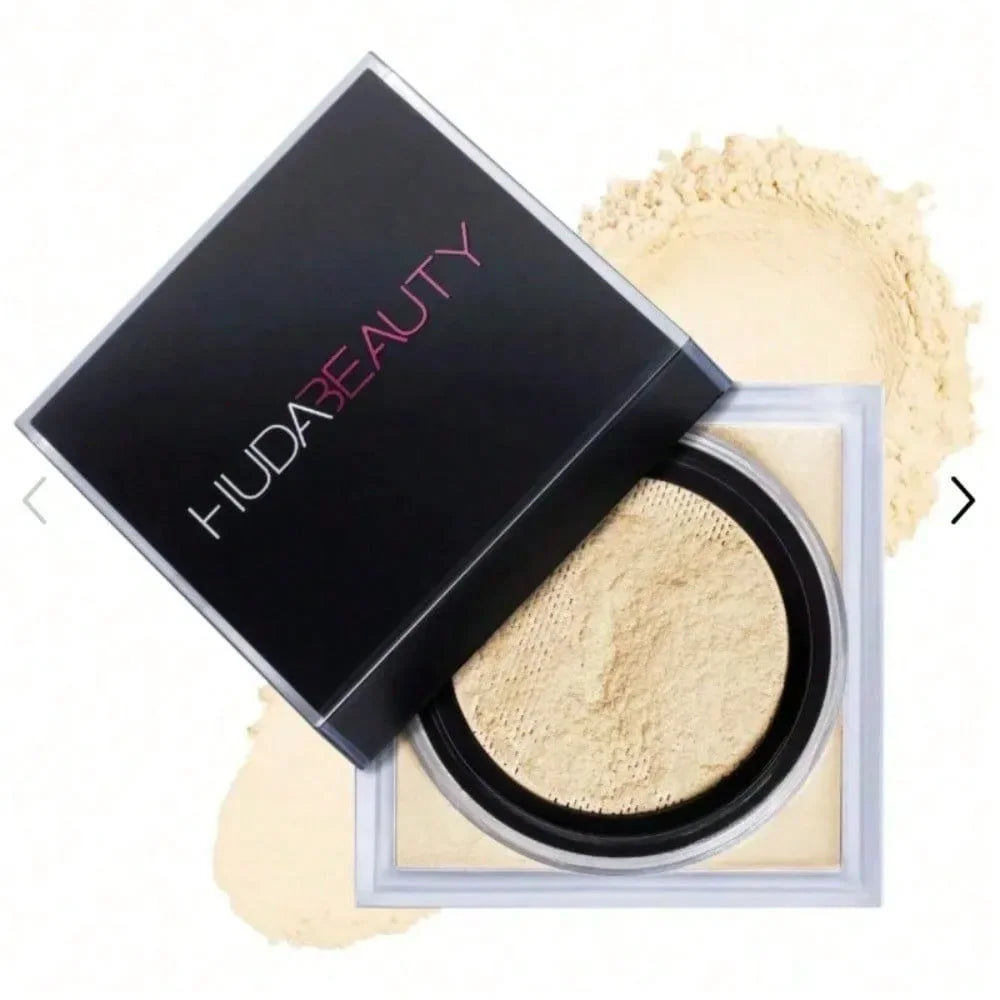 Loose Baking Setting Powder Oil Control Natural Face Matte HUDA Waterproof BrighTening Loose Powder Makeup Cosmetics