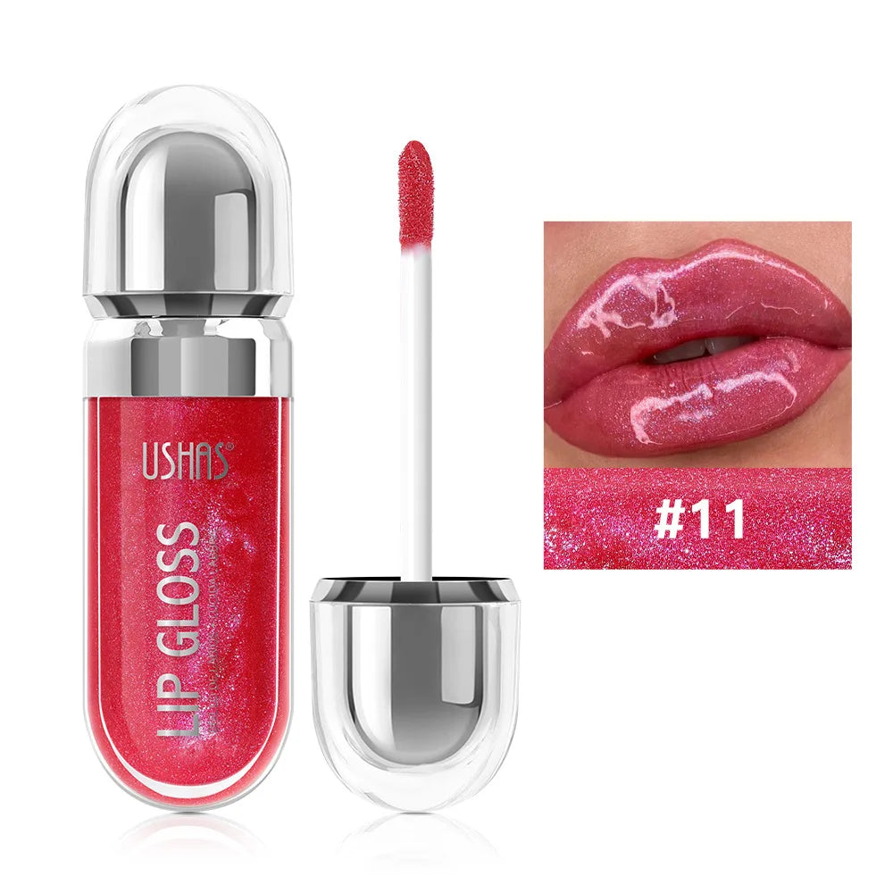 12 Colors Glitter Lips Gloss Long Lasting Diamond Pearlescent Metallic Liquid Lipstick Moisturizing Lip Glaze Cosmetics makeup