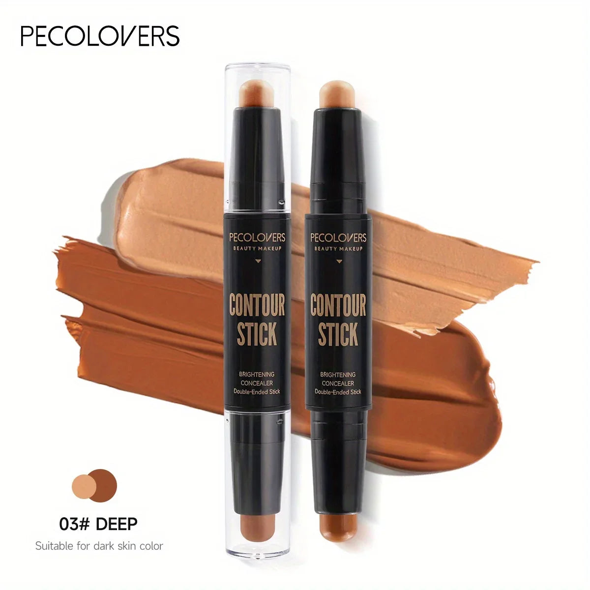 Korean Double Head Highlight & Contour Makeup Pen – Waterproof & Long Lasting